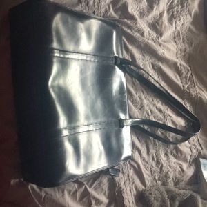 Italian leather business handbag